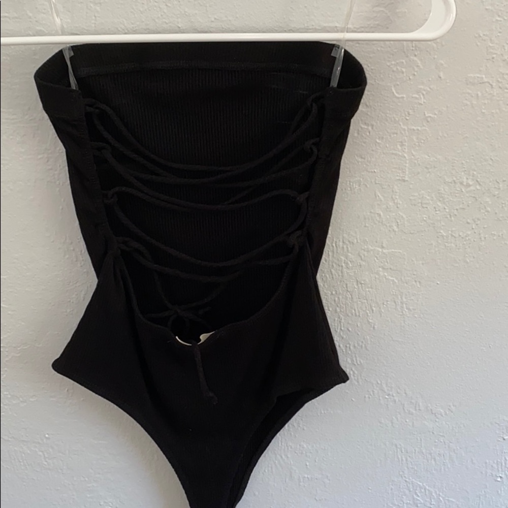strapless bodysuit